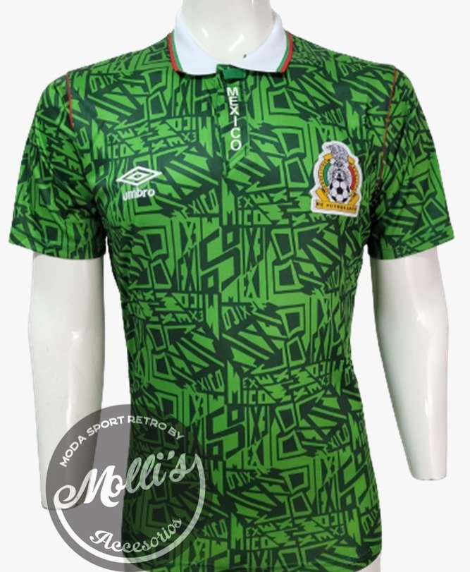 Seleccion-mexicana-local-94-1.jpeg Jersey (Playera) México Local 1994 - Imagen 1