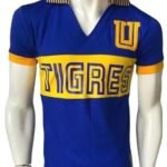 Jersey (Playera) Tigres Retro Visita 1980.