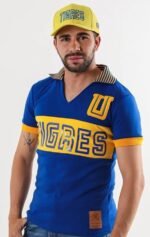 Jersey (Playera) Tigres Retro Visita 1980 - Imagen 2