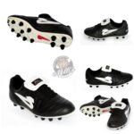 Zapatos de Futbol Soccer Olmeca Upper F-2 Negro - Imagen 6