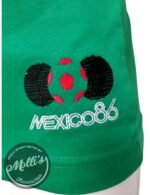 Jersey (Playera) México Local 1986. - Imagen 3