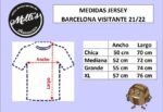 Jersey (Playera) Barcelona Visita 21/22. - Imagen 5