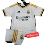 Jersey (Playera) Uniforme de Niño Real Madrid Local 23/24.