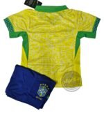 Jersey (Playera) Uniforme de Niño Brasil Local 2024. - Imagen 3