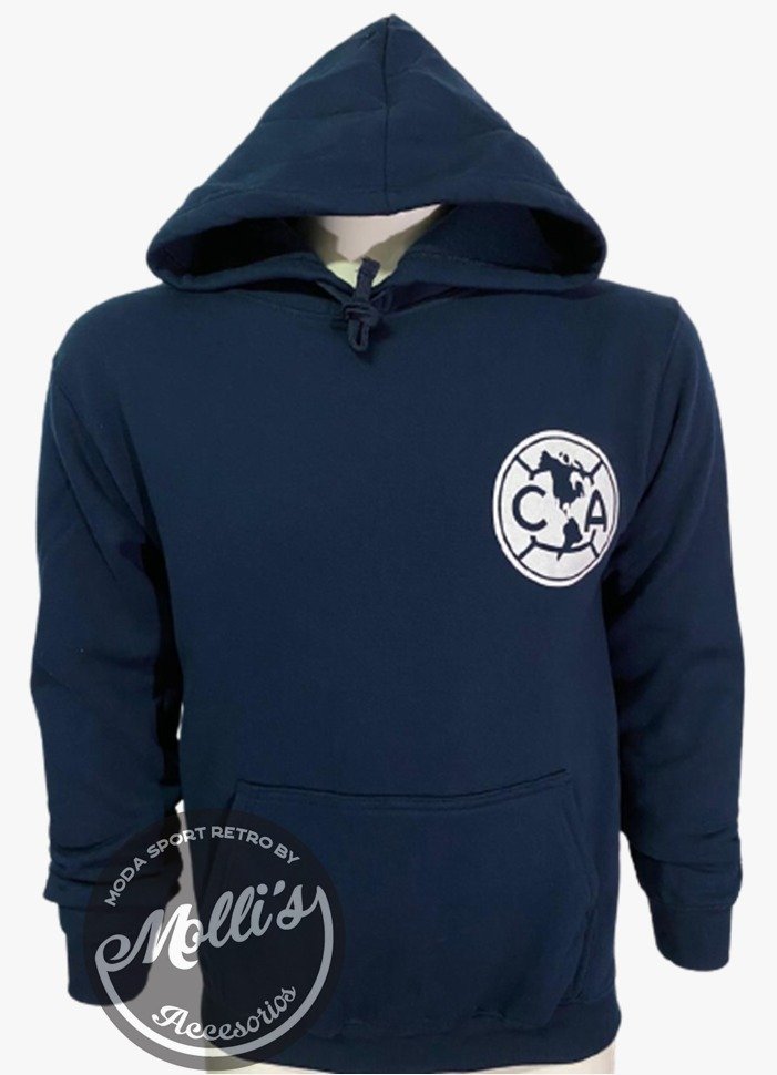 america-azul-marino-aguilas-1.jpeg Sudadera América Azul Marino- - Imagen 1