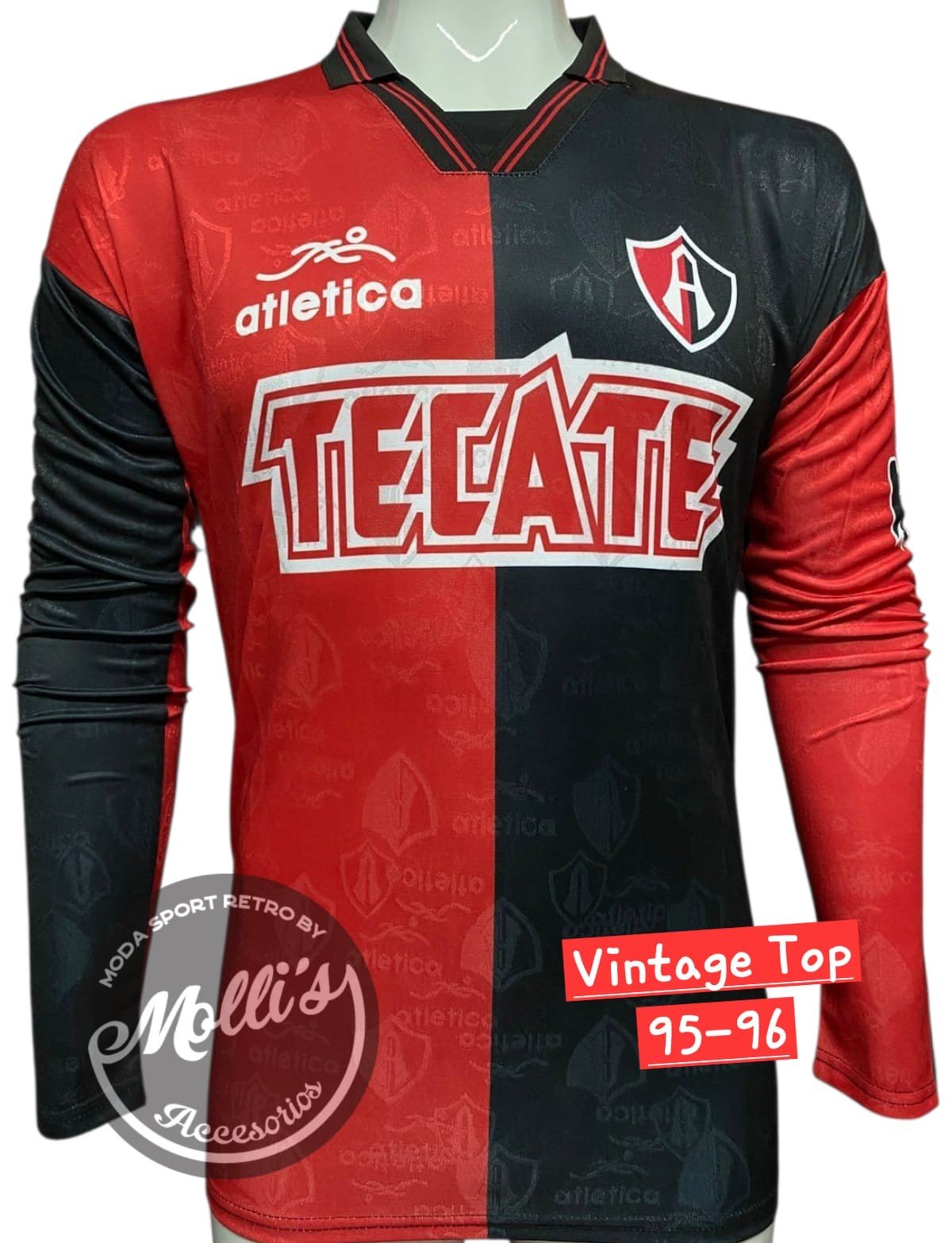 Atlas local 95-96 1 Jersey (Playera) Atlas Local 95/96 - Imagen 1