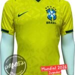 Jersey (Playera) Brasil Local 2026 Versión Jugador