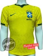 Jersey (Playera) Brasil Local 2026 Versión Jugador