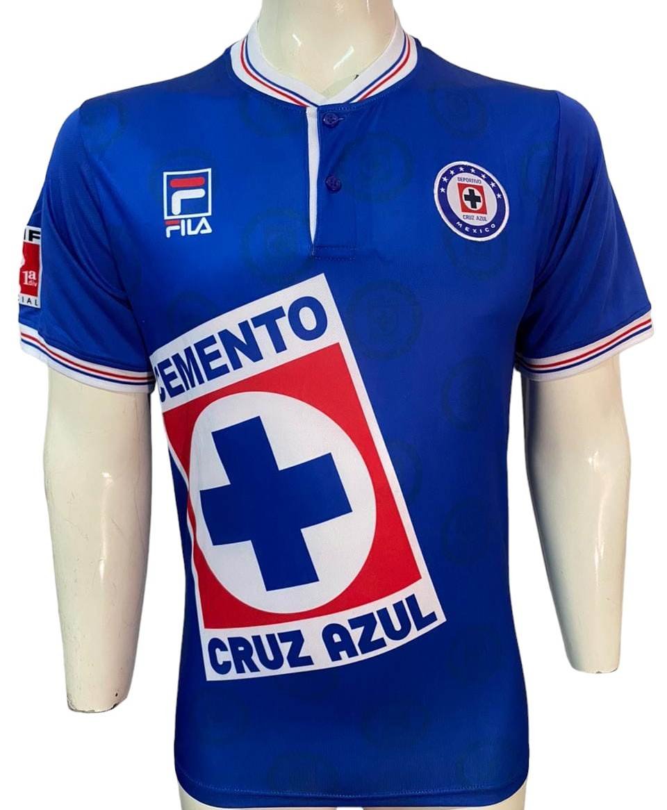 Cruz Azul local 1997 1 Jersey (Playera) Cruz Azul Local 1997 Carlos Hermosillo - Imagen 1