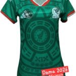 Jersey (Playera) México Local 2026 Dama Versión Aficionado.