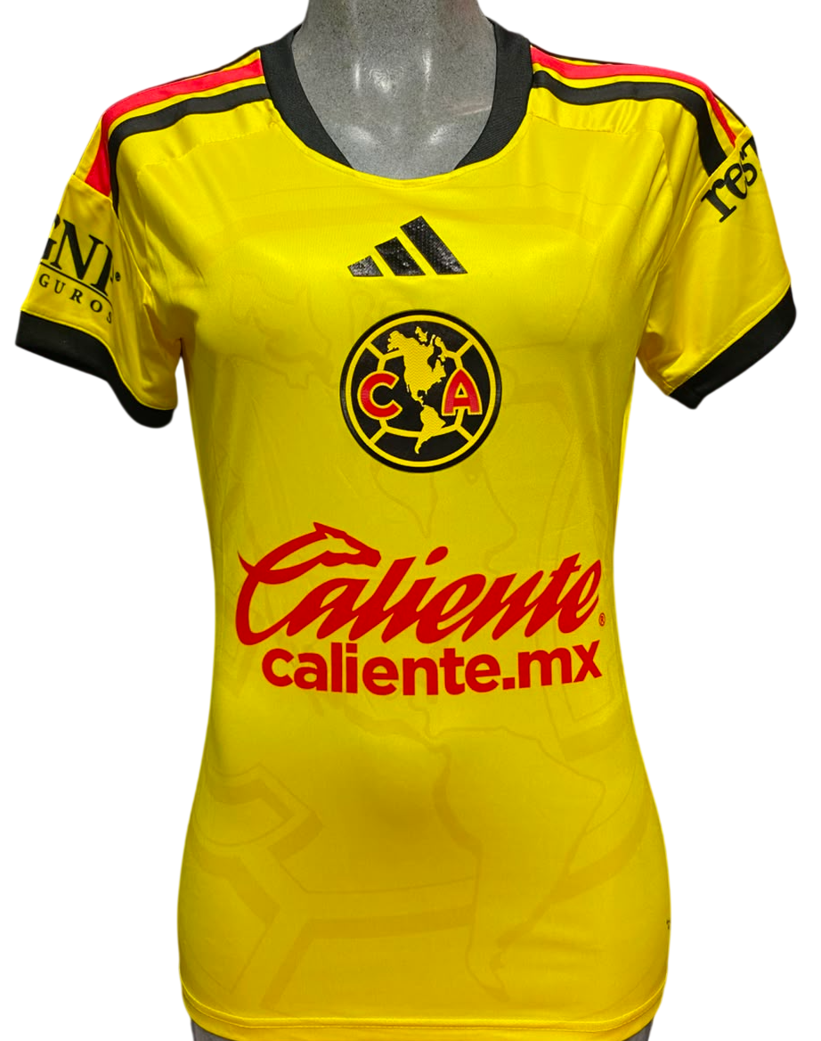 America local 26-27 jugdor 1-Photoroom Jersey (Playera) América Local 26/27 Dama Versión Jugador - Imagen 1