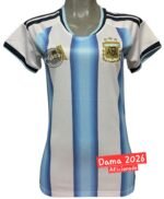 Jersey (Playera) Argentina Local 2026 Dama Versión Aficionado