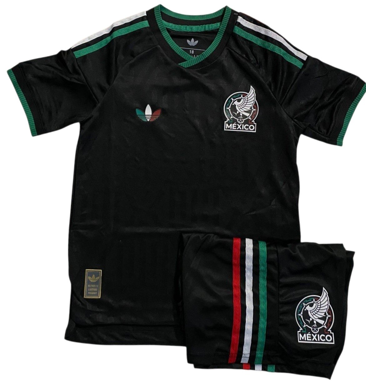 México alternativa 2026 jugador 1 Jersey (Playera) Uniforme de Niño México Alternativa 2026. - Imagen 1