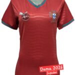 Jersey (Playera) Portugal Local 2026 Dama Versión Jugador