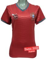 Jersey (Playera) Portugal Local 2026 Dama Versión Jugador