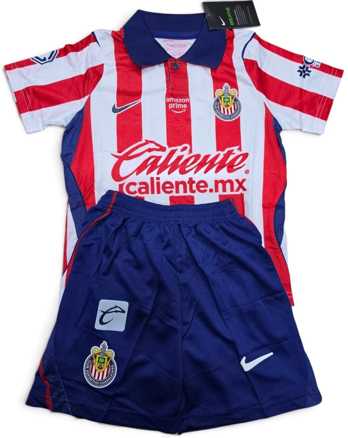 Chivas local 26-27 jugador 1 Jersey (Playera) Uniforme de Niño Chivas Local 26/27 Versión Jugador - Imagen 1